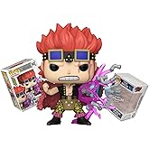 Funko Eustass Kid with Mechanical Arm + Pop Protector: One Piece Pop! Animation Vinyl Figure (Bundled with ToyBop Brand Box Protector Collector Case Gift Set)