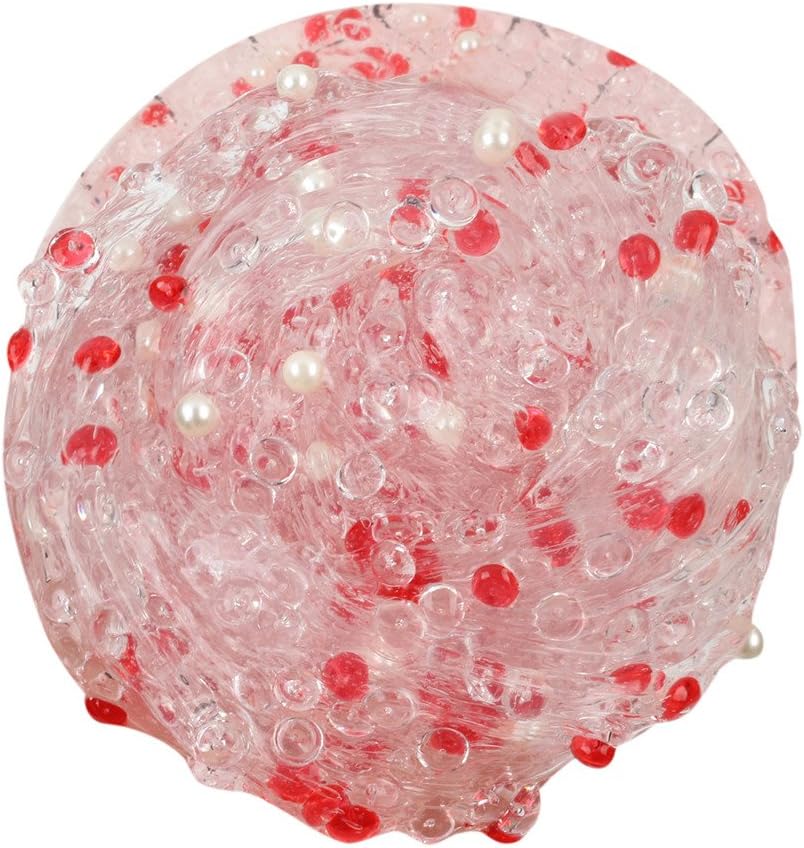Huaya Flat Bead Crystal Mud Slime Kit Fluffy Slime Beautiful Color Mixing Cloud Slime Putty Scented Stress Kids Clay Toy Stimulate Children's Creativity