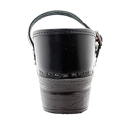 Bjork Women's Marcella Mary-Jane Leather Clogs