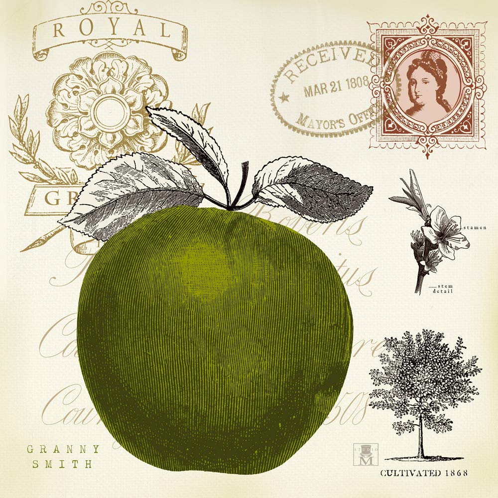 International Graphics - Finished Picture - Studio Mousseau - ''Apple Notes''- 30 x 30 cm - Direct printing on acrylic glass