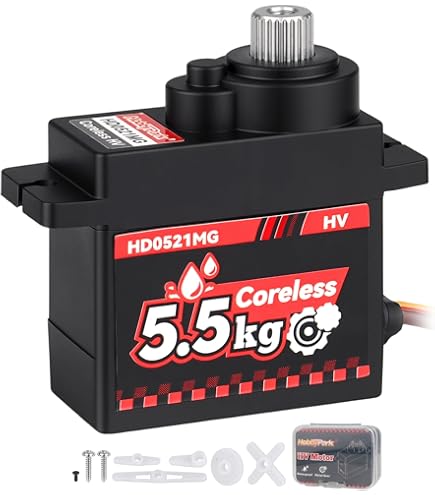 Amazon.com: HobbyPark Waterproof 12g Servo Micro Servo Motor Metal