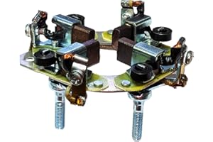 USAutoElectric Golf Cart Brush Holder GSB107-1310, JN3-81150-00-00, Compatible Replacement For Mando, Reliance, Hitachi Starter/Generators, Fits EZ-GO, Club Car, Yamaha, John Deere, Harley Davidson