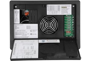 TECKEEN RV Car Converter Charger, WF-8735-AD Power Battery Charger Suitable for RV, Camper, Caravan