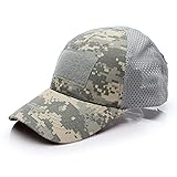Breathable Mesh Tactical Cap Men Hook and Loop