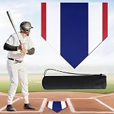 Baseball &amp; Softball Home Plate, 17 Inch Mat for Pitching &amp; Hitting Practice
