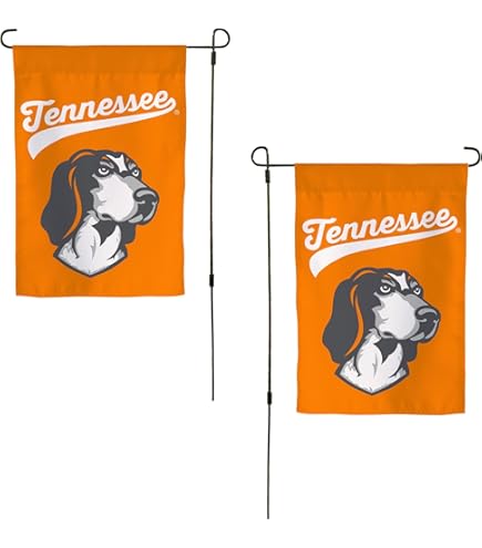Bandiera Da Giardino Tennessee Volunteers 12x18 Pollici - Premium, Per Tifosi, Unisex Adulto