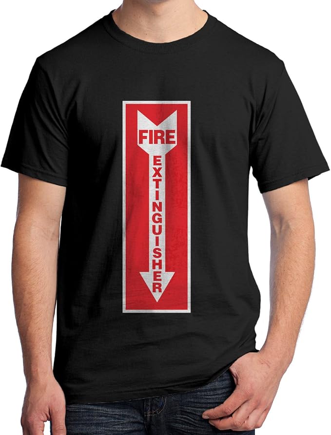 fire extinguisher t shirt
