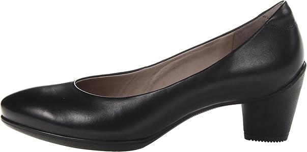 ecco sculptured 45 plain pump