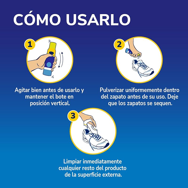 Desodorante Calzado 150ml - Desodorizante Calzado en Spray con Neutralizador de Olores 48h, Elimina el Olor del Calzado, Elimina el Olor de Calzado, Frescor Duradero, Apto para Todo