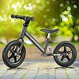 WAYPLUS Balance Bike-12'' Toddler Training Bike for 3, 4, 5, 6 Years Old No Pedal Push Training Bicycle Beginner Rider Traini
