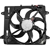 ArbDicco 621-601 68143894AB Engine Cooling Radiator Fan Assembly | Compatible with JEEP Wrangler 3.6L 2012-2017, Wrangler JK 3.6L 2018, 6010277 624080 CF13078 68143894AA