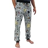 Disney Nightmare Before Christmas Mens Holiday Jogger Lounge Pajama Pant