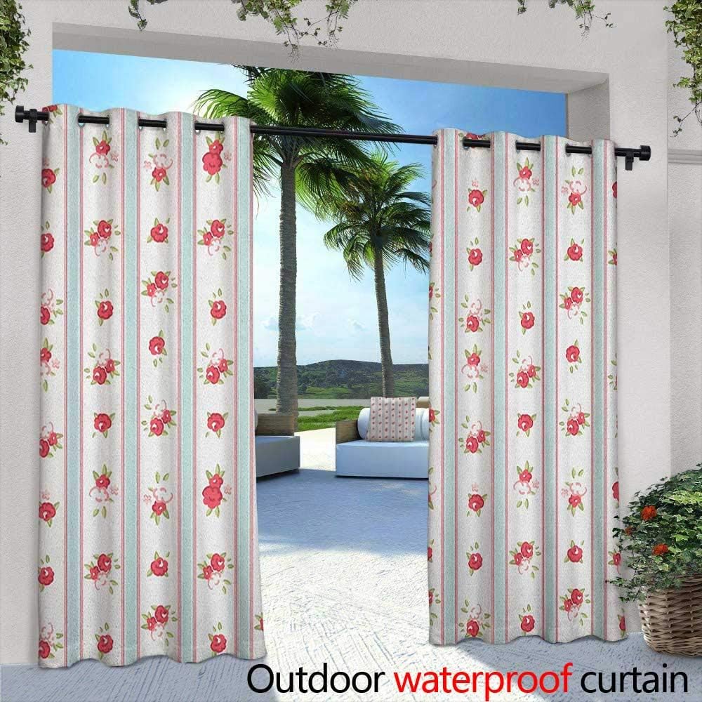 Amazon Com Loveeo Shabby Chic Curtains For Bedroom Vertical