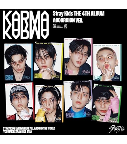 Amazon.com: Stray kids ATE 9th Mini Album ACCORDION 8 Ver Set