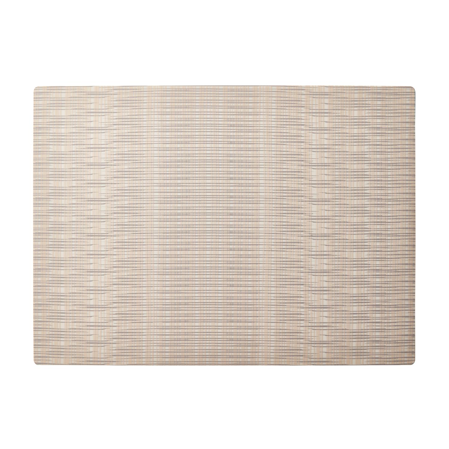 APS 60580 Place Mat Washable Stain-Resistant and Non-Slip 45 x 33 cm Silicone Beige