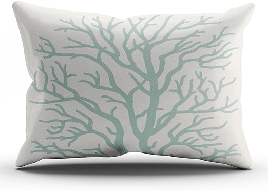 Amazon Com Keibike Personalized Coral Tree In Seafoam Green