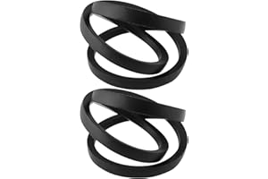 The Lord of the Tools 2Pcs Heavy-Duty B48 5L510 V-Belt 5/8 x 51-Inch 15.9 mm x 1295 mm Reinforced Rubber Belt for Industrial 