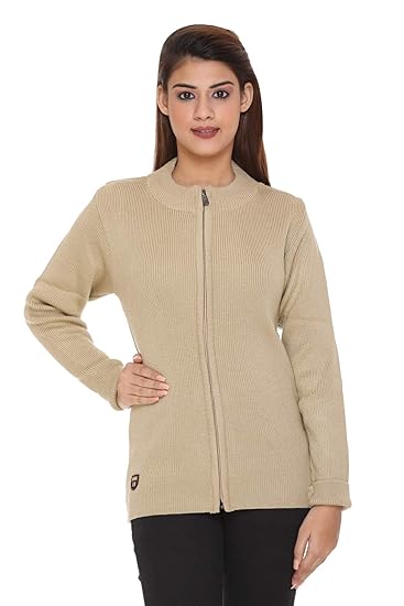 sweater with front zipper