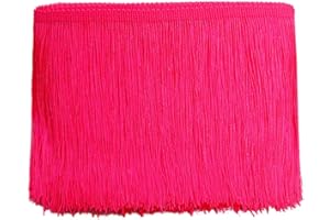 10 Yards Fringe Trim, 6 Inch Tassel Fringe Trim Sewing Fringe Trim for DIY Dress Sewing Crafts Costumes Decoration