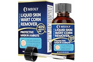 MEOLY Fast-Acting Wart Remover: 40% Salicylic Acid Wart Remover Maximum Strength for Plantar Wart, Corn Men and Women