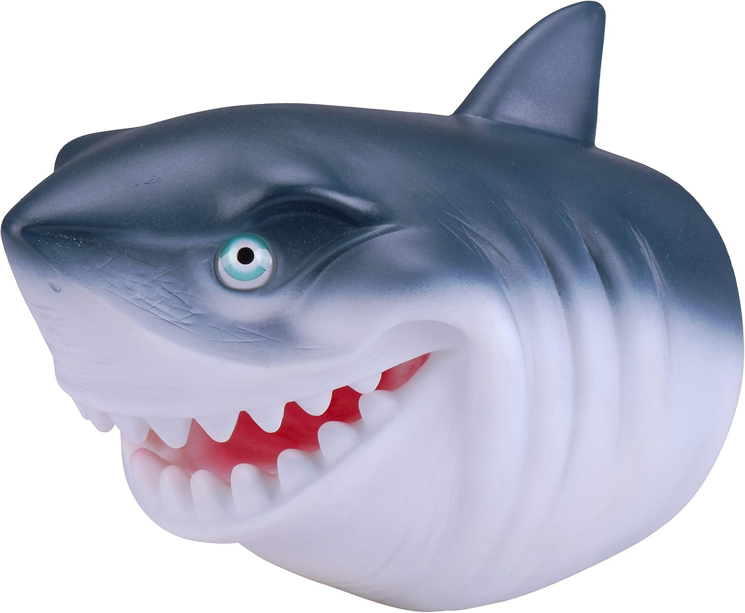 plastic shark puppet