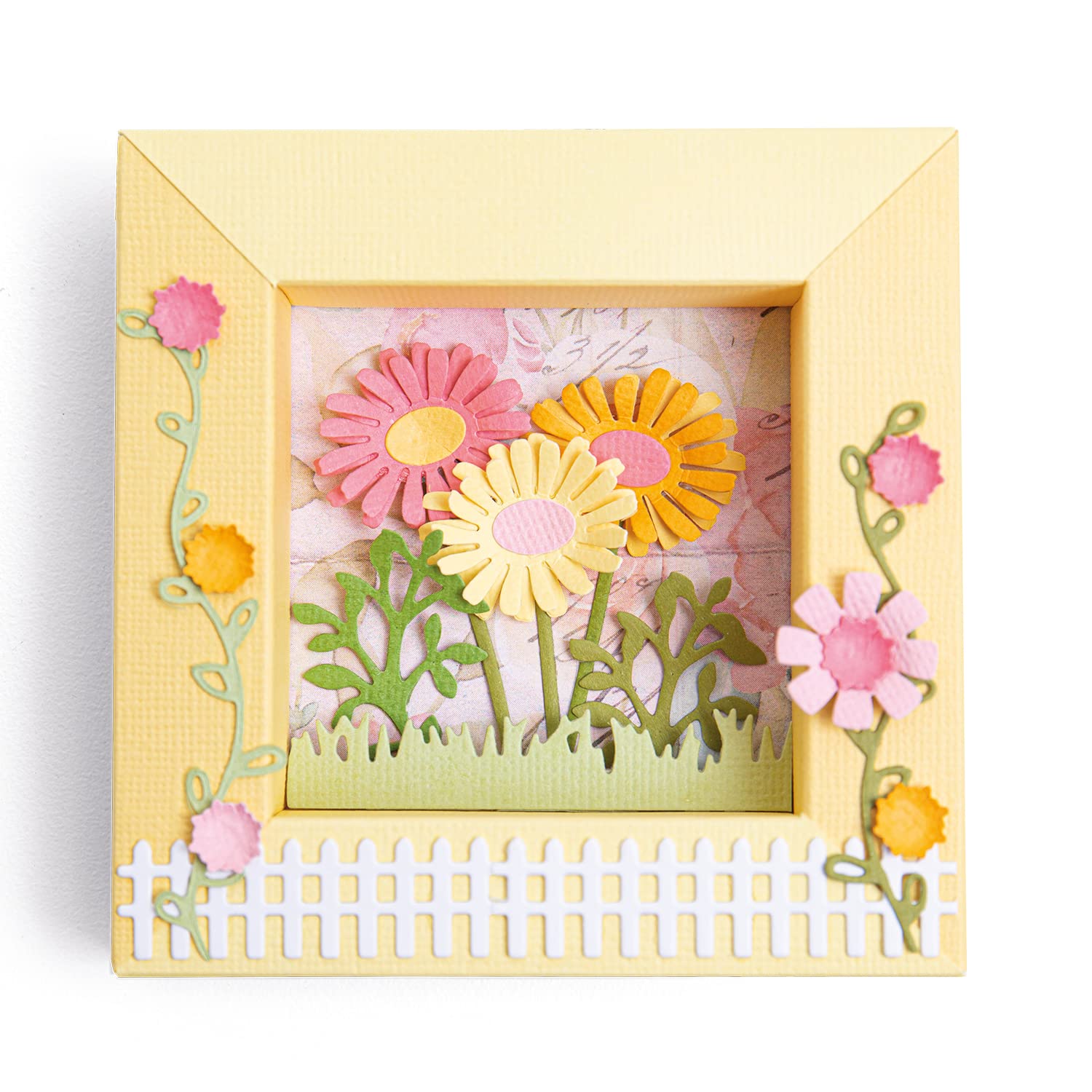 Sizzix Thinlits Die Set 7PK Shadow Box Frames #1 by Eileen Hull | 665938 |Chapter 2 2022