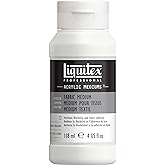 Liquitex Professional Effects Medium, 118ml (4-oz), Fabric Medium | Enhances Blending &amp; Workability of Acrylics on Textiles, Improves Adhesion, Flexibility &amp; Reduces Dry Paint Stiffness