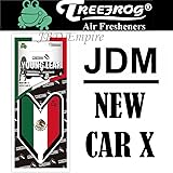 Treefrog Wakaba Young Leaf Mexico Flag JDM Air Freshener Car Auto - New Car X Scent