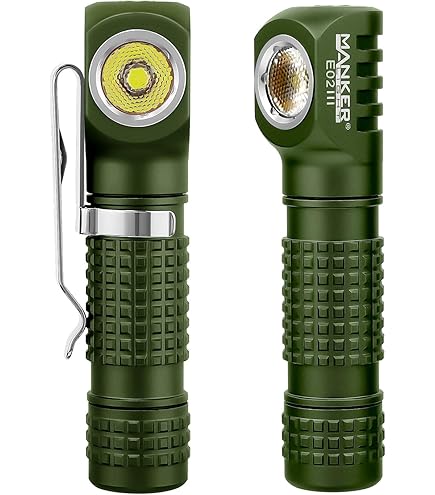 Manker E02 III Lampe Torche De Poche EDC 4000 Lumens Avec Pile 10440 Ou AA étanche IP68 400 Lumens