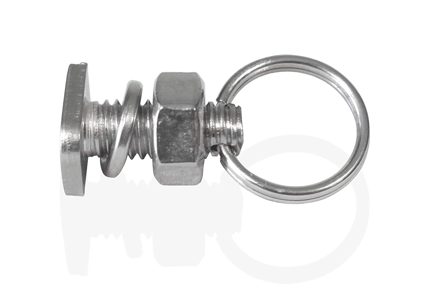 Swoote Cropped Head Greenhouse Bolts and Rings (15pack, Stainless
