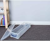 Really Useful Box 22 Litre Plastic Storage Box Clear Brand New view 3