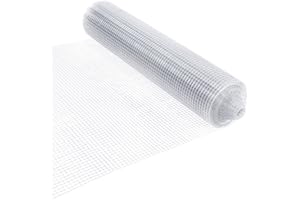 CAPHAUS Hardware Cloth, 19 Gauge with Mesh Size 1/2”, Hot-Dip Galvanized After Welding, Heavy Duty Welding Fencing for Cage W