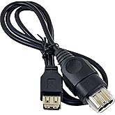 risingsaplings PC Female USB Converter Adapter Cable Cord for Original Xbox Console Gen.1 Console About 30.5in Length (1 PCS)