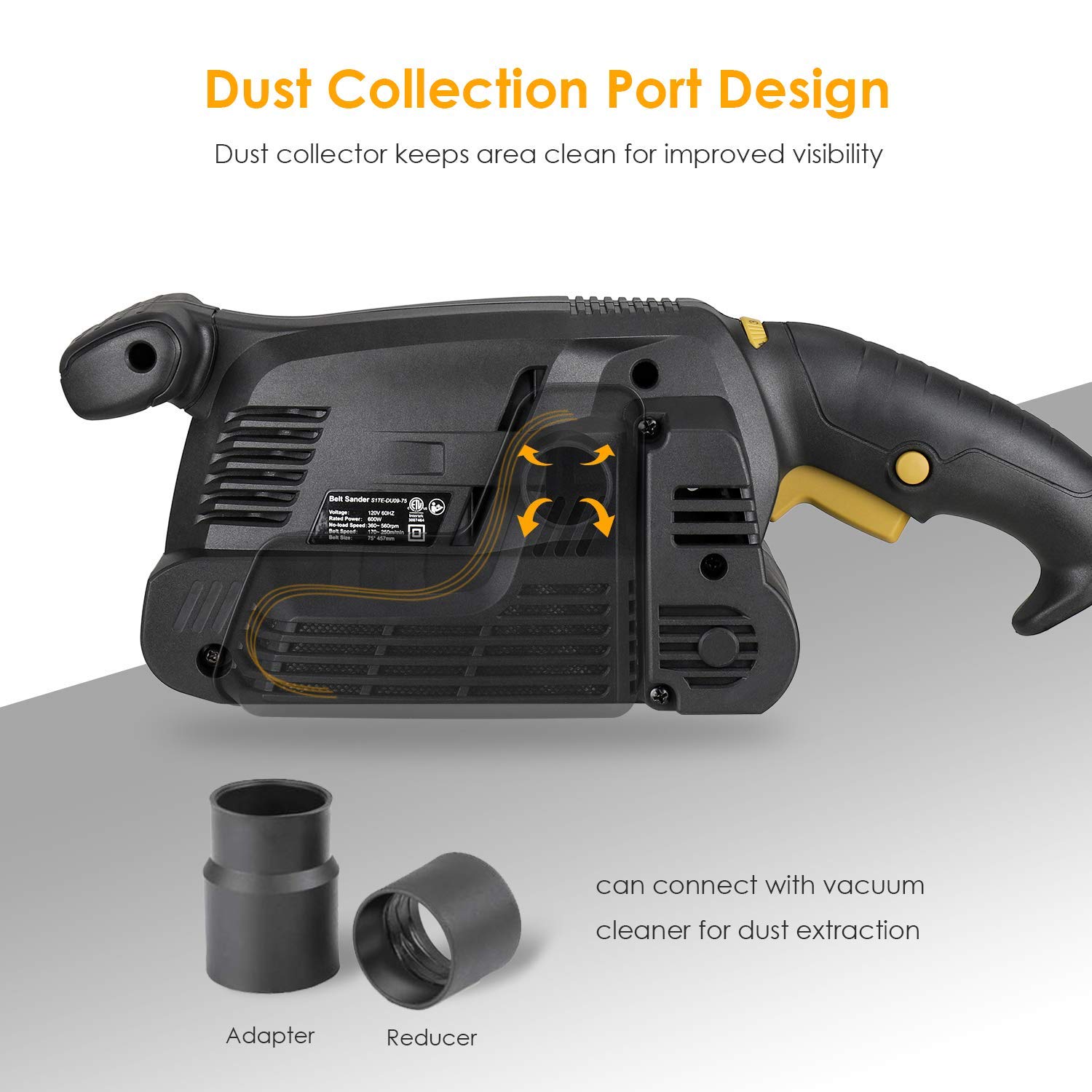 TOPVORK TPK-PT011 Belt Sanders product image 6