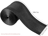 WILLBOND Cable Floor Cover Grip Carpet Cord Management Black 20 Feet view 2