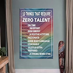 Motivational Office Wall Art Inspirational Canvas