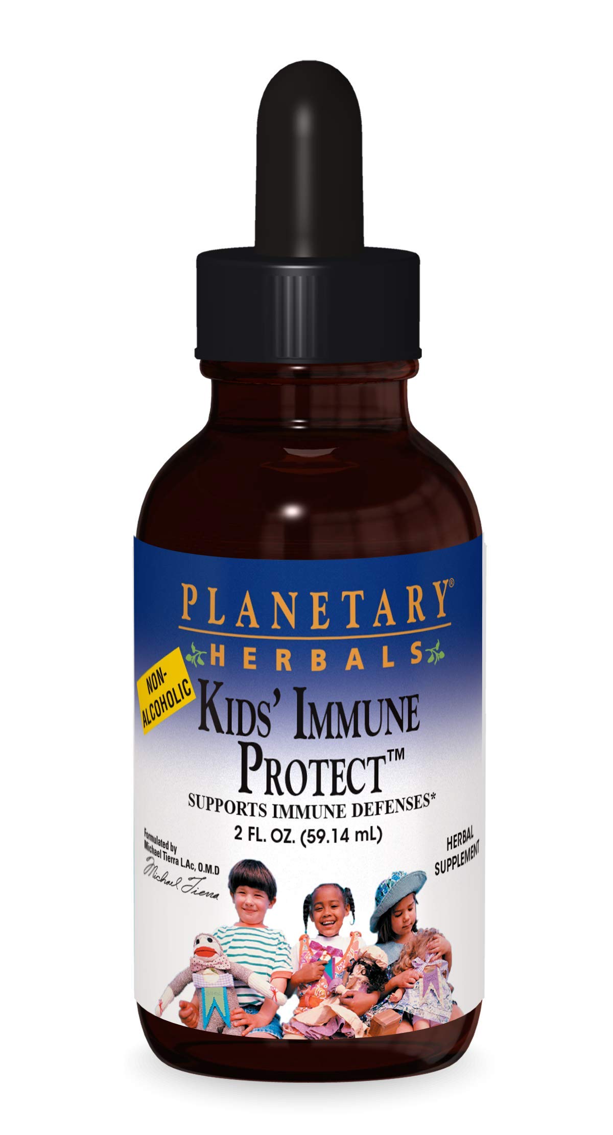 Planetary Herbals Immune Protect Liquid for Kids, 2 Fluid Ounce