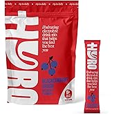 HYRO Electrolyte Powder Drink Mix, Sugar Free Daily Hydration Packets with Magnesium, Potassium & Vitamin C, Hydrating Electrolytes and Minerals, Keto and Vegan, Blackcurrant Crush Flavor, 15 Count