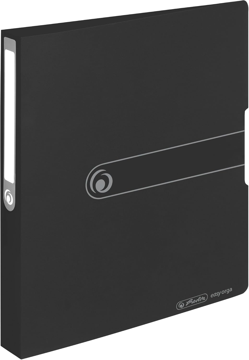 Herlitz Ring Binder A4 Polypropylene 2 Ring Binder Black Amazon.co