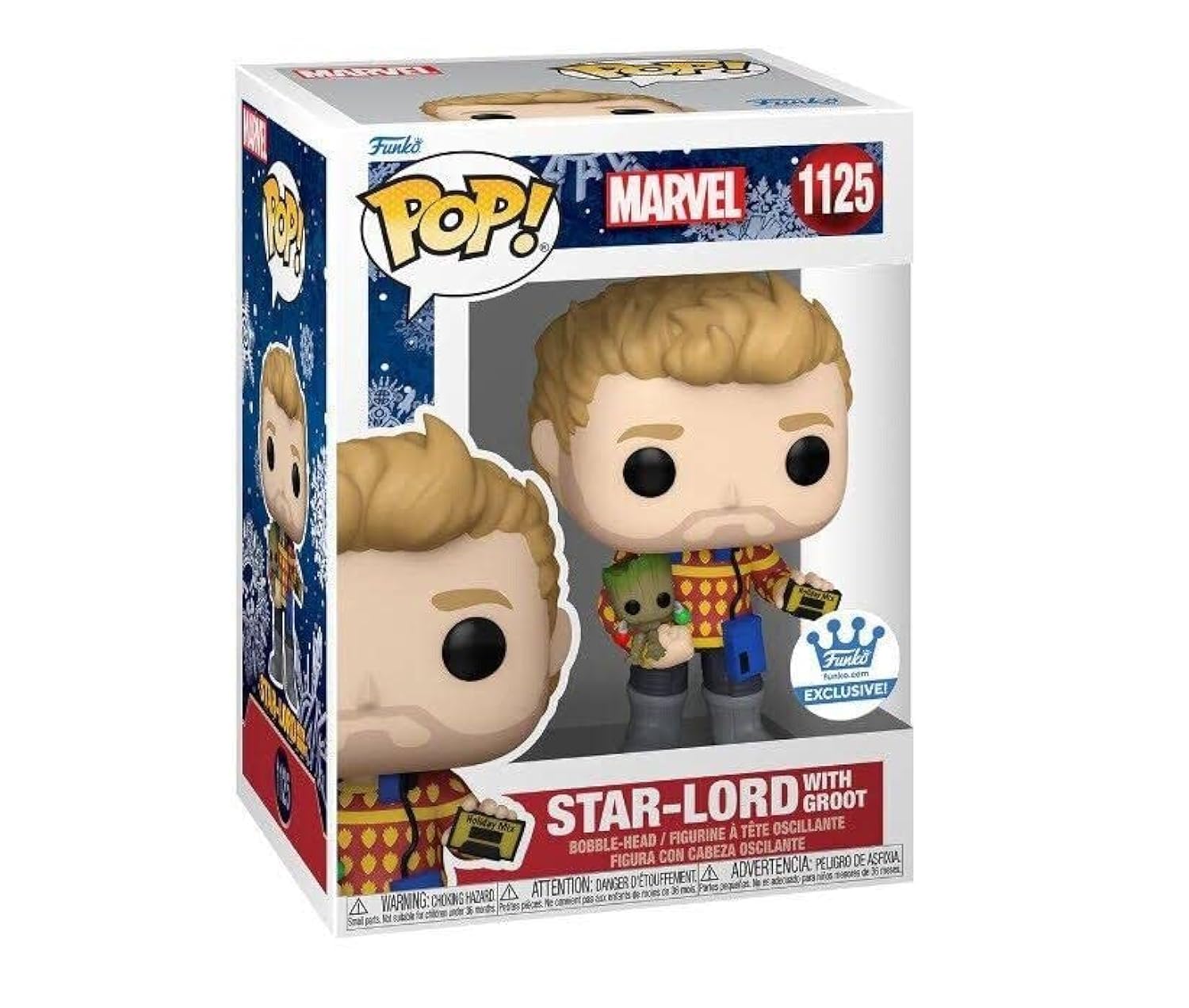 Star-Lord with Groot Exclusive Vinyl Figure