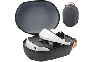 taessv Carrying Case for PS VR2, Hard Shell PS VR2 Bag Portable Storage Case Compatible with Playstation VR2 Protective PS VR2 Case Bag Suitable for Travel and Home Storage