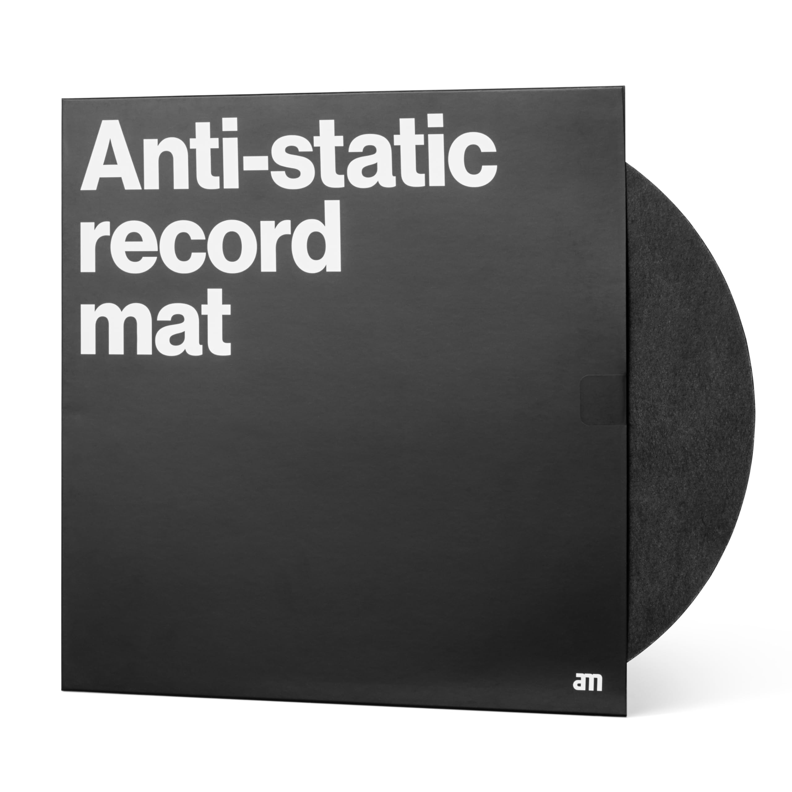 AM Clean Sound - Carbon Fiber Felt Anti-Static Record Slip Mat