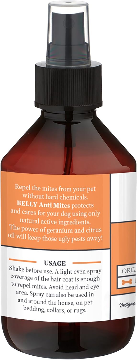 Belly Anti Mite Dog Spray, Natural Mite Treatment & Repellent for Dogs, Easy Mite Control on the Go - Image 3