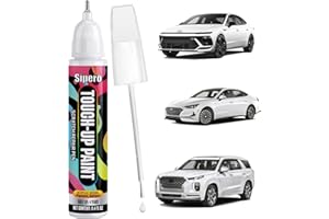 Hyper White (WC9) for Hyundai Touch Up Paint Pen - Exact Color Match for Fixing Chips & Nicks - Compatible with Tucson, Santa