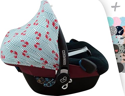 Janabebé Sonnenverdeck für Maxi Cosi, Bebe Confort Pebble Crabby