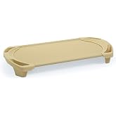 Angeles Sleeping Cot Daycare Essentials, Sand, Toddler, Single | Fully Assembled Toddler Cot, Breatheable Sof-Tex Mesh &amp; Durable Steel Frame, Stackable Cots for Preschools and Daycares
