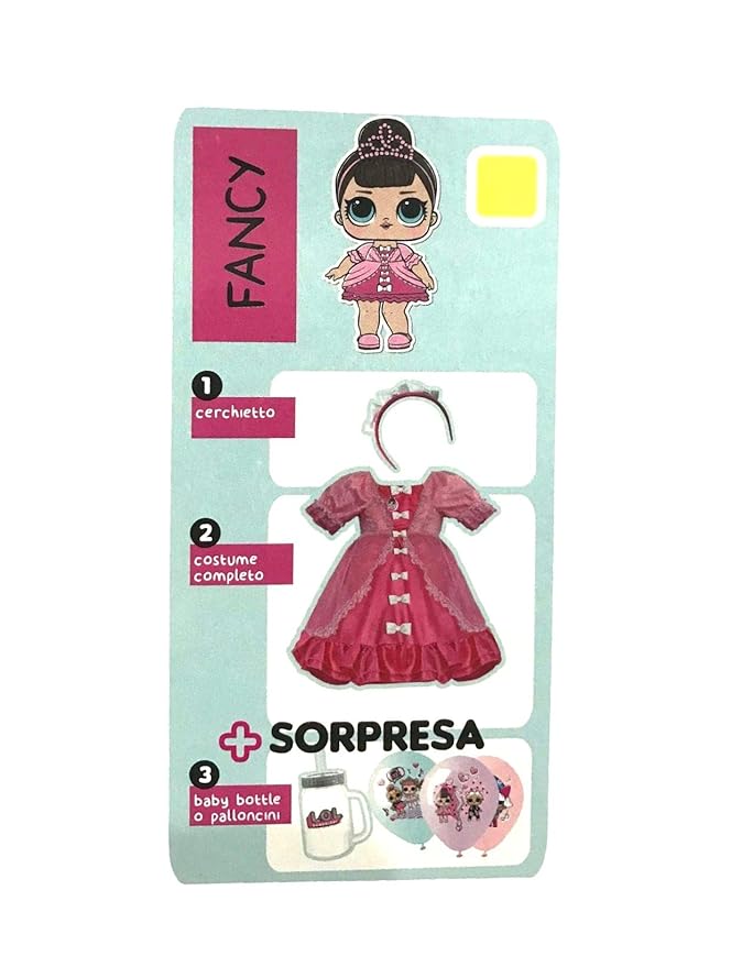 Bambini Costume Travestimento Sugar Taglia 6 9 Anni Ciao 11135 Surprise Con Accessori E Sorpresa L O L Giochi E Giocattoli Cumbresbox Cl