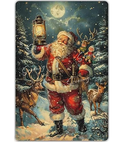 Amazon.com: Old St Nick Santa Clause at Home by Tom Browning
