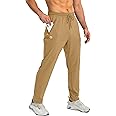 G Gradual Men's Sweatpants with Zipper Pockets Tapered Joggers for Men Athletic Pants for Workout, Jogging, Running