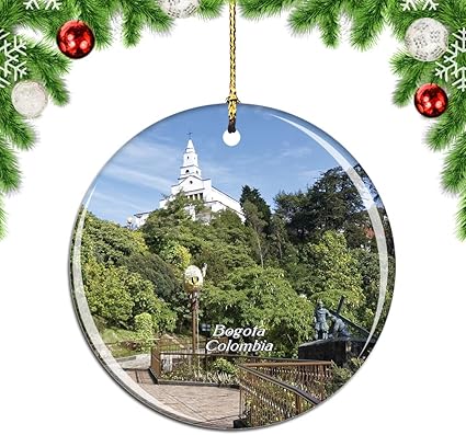 navidad adorno colgante ciudad viaje